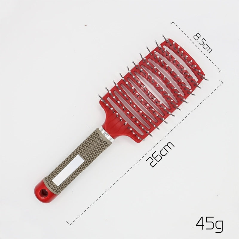 Hairbrush Anti Kit Brushy Women Detangler Hair Brush Bristle Nylon Scalp Massage Teaser Hair Brush Comb Hairbrush Anti Kit Brushy Women Detangler Hair Brush Bristle Nylon Scalp Massage Teaser Hair Brush Comb